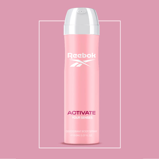 REEBOK DEODORANT BODY SPRAY ACTIVATE YOUR SENSES - WOMEN 150ML