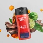 REEBOK 4IN 1 HAIR & BODY SHOWER GEL ACTIVATE YOUR SENSES 250ML
