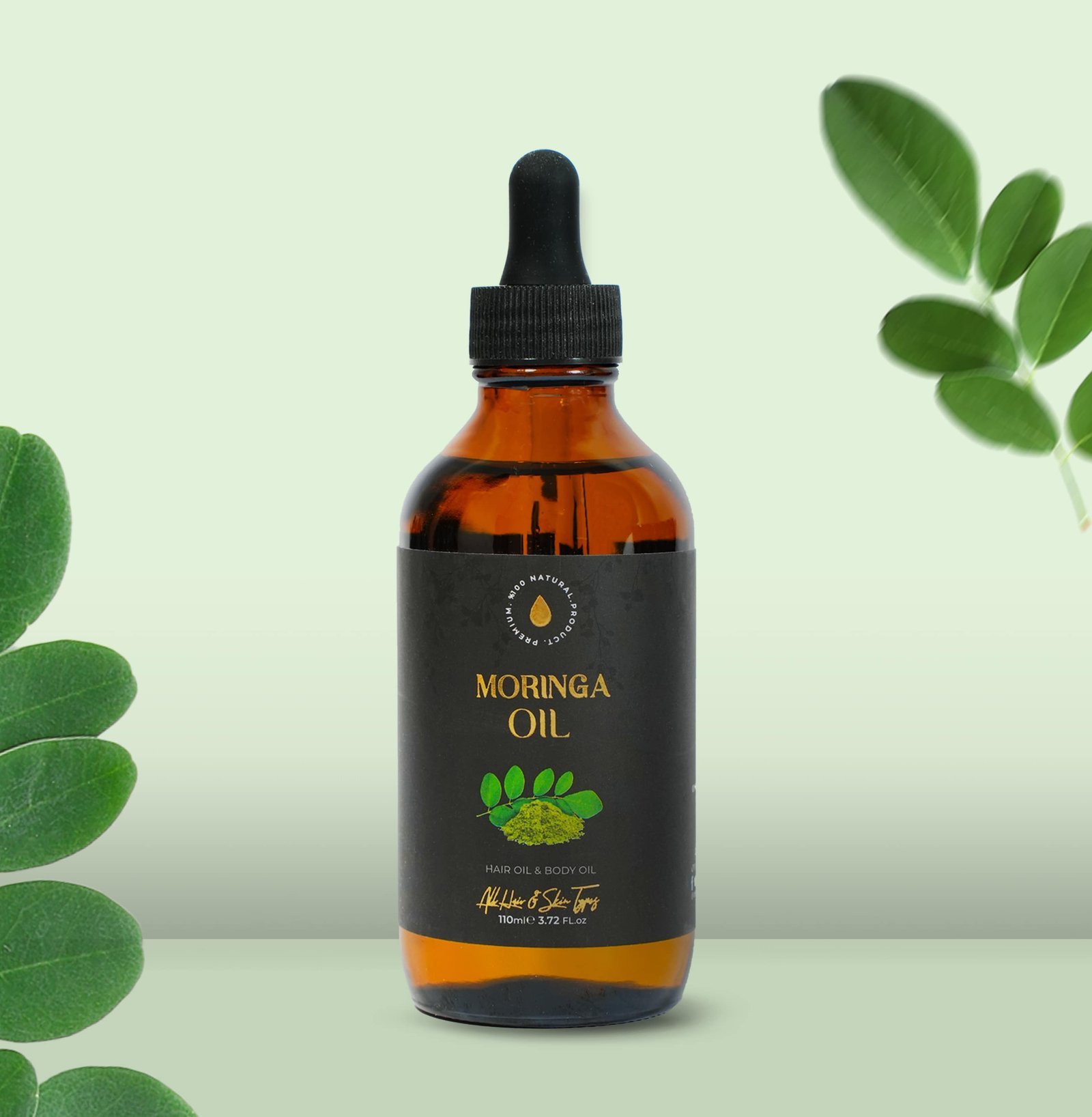 moringa-1.jpg Ophelia MORINGA OIL FOR HAIR AND SKIN - الصورة 1